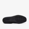 Womens Lynell Slip Black Leather Slip-Ons