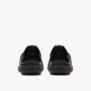 Womens Lynell Slip Black Leather Slip-Ons