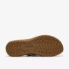 Womens Maelynn Abby Tan Leather Flat Sandals