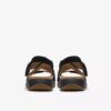Womens Maelynn Gem Black Nubuck Flat Sandals Womens Maelynn Gem Black Nubuck Flat Sandals