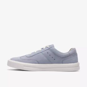 Womens Makea Court Light Blue Sneakers