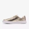 Womens Makea Court Soft Gold Sneakers