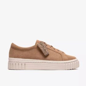 Womens Mayhill Walk Beige Suede Sneakers Womens Mayhill Walk Beige Suede Sneakers