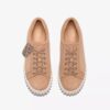 Womens Mayhill Walk Beige Suede Sneakers