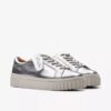 Womens Mayhill Walk Silver Metallic Sneaker Us