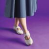 Womens Meridor Jane off White Suede Mary Janes Womens Meridor Jane off White Suede Mary Janes