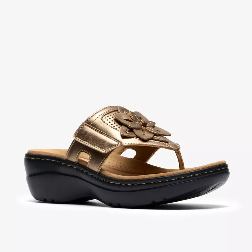 Womens Merliah2 Kyla Gold Metallic Wedges Womens Merliah2 Kyla Gold Metallic Wedges