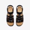 Womens Merliah2 Ruby Black Leather Wedges