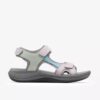 Womens Mira Bay Grey/Green Strappy Sandals Womens Mira Bay Grey/Green Strappy Sandals
