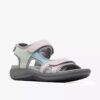 Womens Mira Bay Grey/Green Strappy Sandals Womens Mira Bay Grey/Green Strappy Sandals