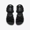 Womens Mira Shore Black Strappy Sandals Womens Mira Shore Black Strappy Sandals