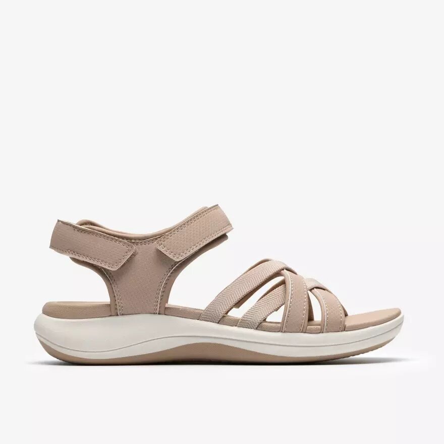 Womens Mira Shore Sand Strappy Sandals Womens Mira Shore Sand Strappy Sandals