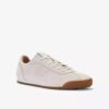 Womens Moritz Lo2 off White Suede Sneakers