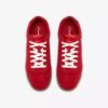 Womens Moritz Lo2 Red Suede Sneakers
