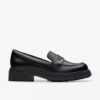 Womens Orinoco3 Edge Black Leather Loafers Us