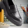Womens Orinoco3 Edge Black Leather Loafers Us