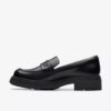 Womens Orinoco3 Edge Black Leather Loafers Us