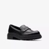 Womens Orinoco3 Edge Black Leather Loafers Us