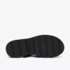 Womens Orinoco3 Strap Black Leather Flat Sandals