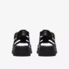 Womens Orinoco3 Strap Black Leather Flat Sandals