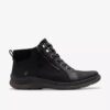 Womens Orlene Top Waterproof Black Leather Chelsea Boots