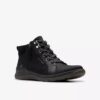 Womens Orlene Top Waterproof Black Leather Chelsea Boots