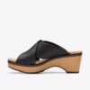 Womens Seannah Nora Black Interest Wedges Womens Seannah Nora Black Interest Wedges
