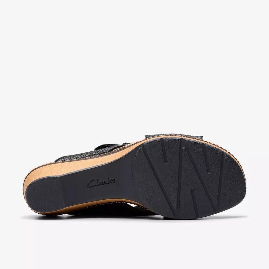 Womens Seannah Nora Black Interest Wedges Womens Seannah Nora Black Interest Wedges