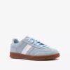 Womens Seco Speed 2 Light Blue Suede Sneakers