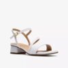 Womens Serina35 Strap White Leather Strappy Sandals
