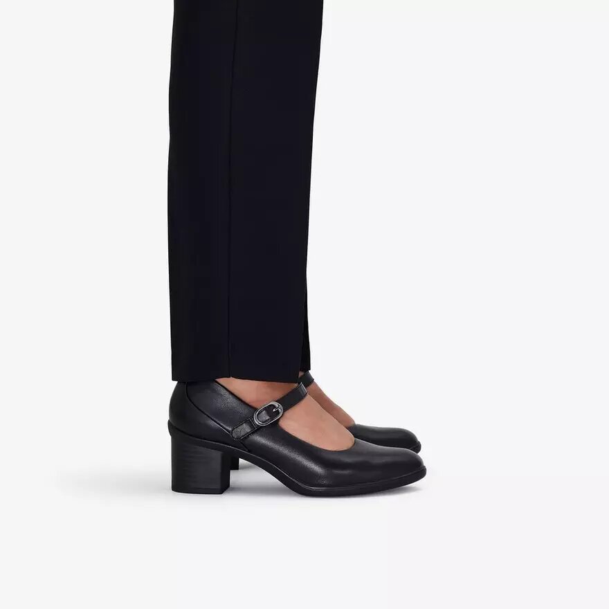 Womens Shaya Jane Black Leather Mary Janes Womens Shaya Jane Black Leather Mary Janes