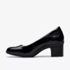 Womens Shaya Poppy Black Patent Pumps Womens Shaya Poppy Black Patent Pumps