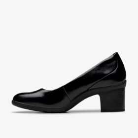 Womens Shaya Poppy Black Patent Pumps Womens Shaya Poppy Black Patent Pumps