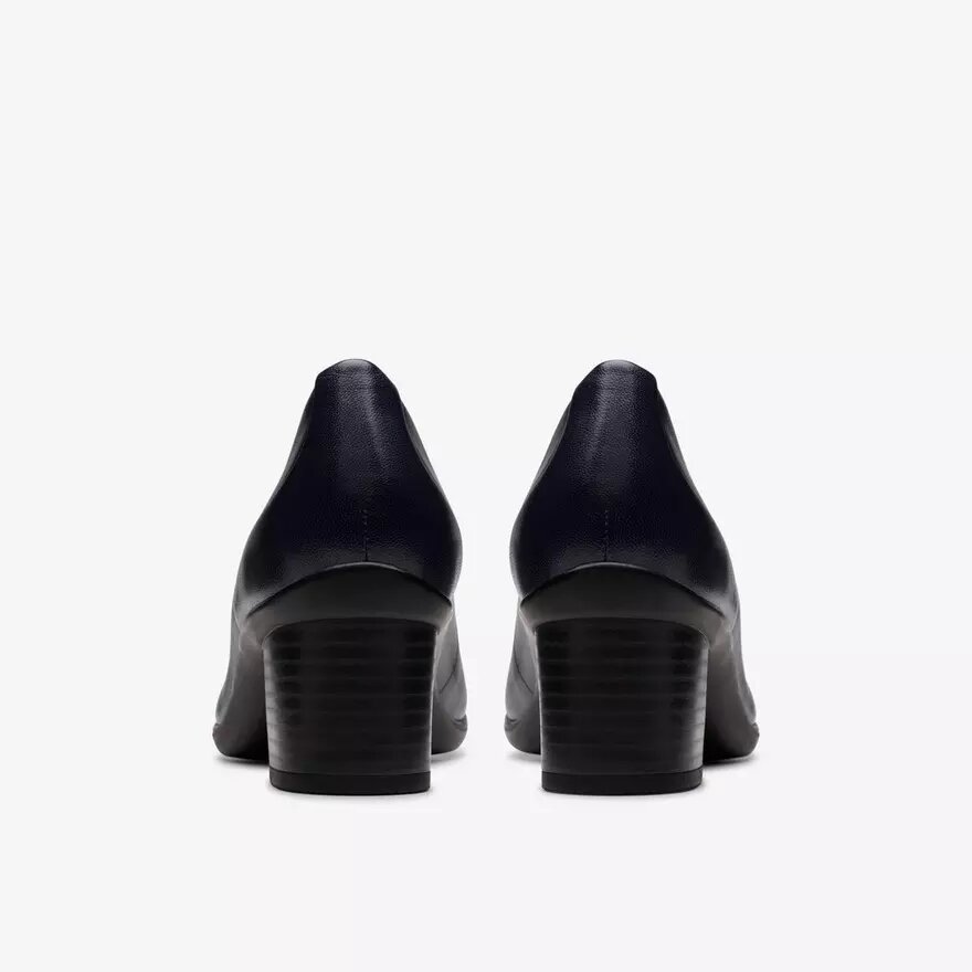 Womens Shaya Poppy Navy Leather Pumps Womens Shaya Poppy Navy Leather Pumps