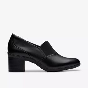 Womens Shaya Tess Black Leather Troer Shoes Womens Shaya Tess Black Leather Troer Shoes
