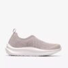 Womens Solevana Knit Pale Grey Sneaker
