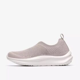 Womens Solevana Knit Pale Grey Sneaker