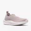 Womens Solevana Knit Pale Grey Sneaker