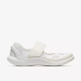 Womens Solevana Strap White Sneakers