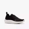 Womens Solevana Style Black Sneakers