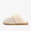 Womens Stockinette Khaki Slippers Womens Stockinette Khaki Slippers