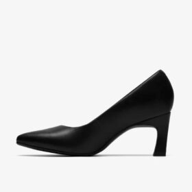 Womens Tammitha Eve Black Leather Pumps Womens Tammitha Eve Black Leather Pumps