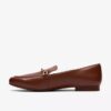 Womens Tamna Iris Tan Leather Loafer