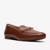 Womens Tamna Iris Tan Leather Loafer