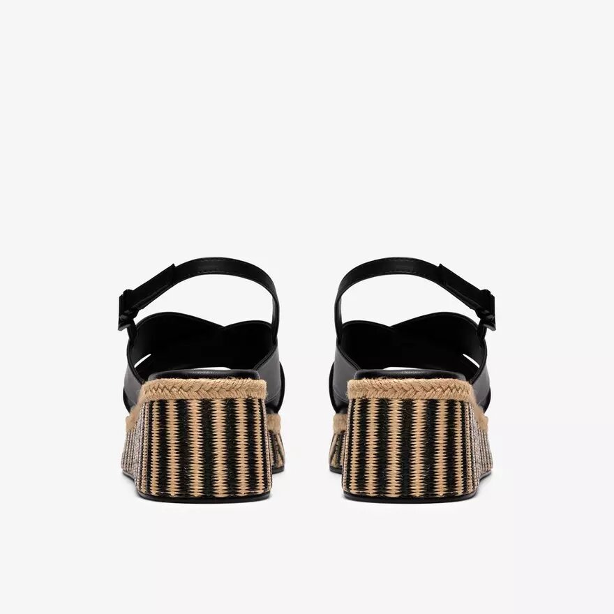 Womens Tessiah Cross2 Black Interest Wedges Womens Tessiah Cross2 Black Interest Wedges