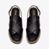 Womens Tessiah Cross2 Black Interest Wedges Womens Tessiah Cross2 Black Interest Wedges