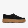 Womens Torhill Bee Black Suede Moccasins Us