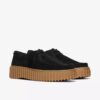 Womens Torhill Bee Black Suede Moccasins Us