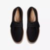 Womens Torhill Bee Black Suede Moccasins Us