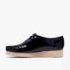 Womens Wallabee 2604 Navy Patent Wallabees